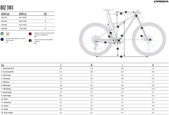 2026 ORBEA OIZ M-TEAM FACTORY - OMX Carbon - Shimano XTR M9250 (T230) XC MTB