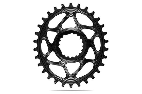 AbsoluteBLACK OVAL Direct mount 1X chainring for Cannondale and FSA crankset