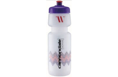CANNONDALE AZTEC LILAC WATER BOTTLE CLEAR