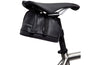 FABRIC CONTAIN SADDLE-SEAT BAG BLK