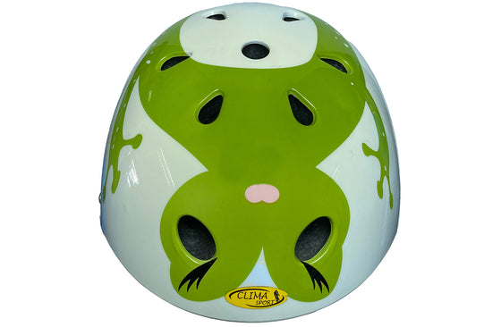 Helmet - Kids S/White/Green