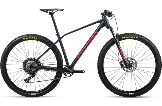 2022 ORBEA ALMA H30 Hydro Alloy Shimano Deore M215 XC MTB S Blue Bondi Bright Red